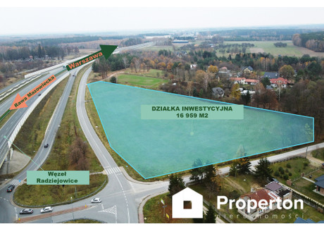 Działka na sprzedaż - Radziejowice-Parcel, Radziejowice, Żyrardowski, 16 959 m², 4 409 500 PLN, NET-366/16208/OGS