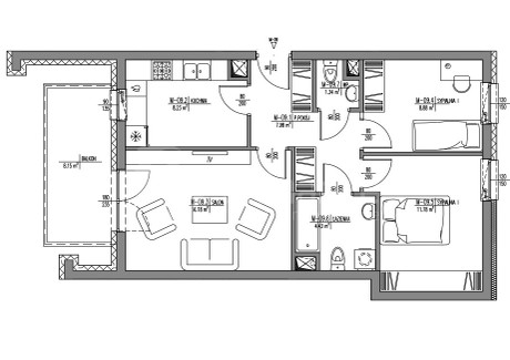 Mieszkanie na sprzedaż - Ks. Wincentego Granata Wrotków, Lublin, 58,82 m², 623 492 PLN, NET-131709