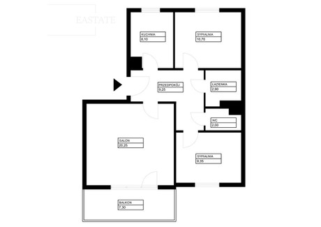 Mieszkanie na sprzedaż - Pirenejska Bemowo, Warszawa, Bemowo, Warszawa, 60,85 m², 769 000 PLN, NET-805405