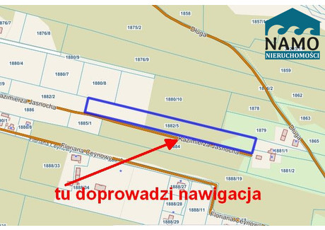 Działka na sprzedaż - Kazimierza Jasnocha Czersk, Chojnicki, 6237 m², 435 000 PLN, NET-NA125968