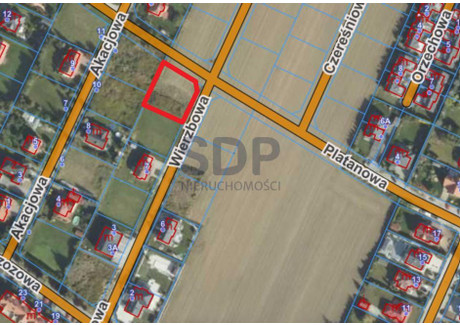 Działka na sprzedaż - Wierzbowa Kąty Wrocławskie, Wrocławski, 971 m², 470 000 PLN, NET-35721