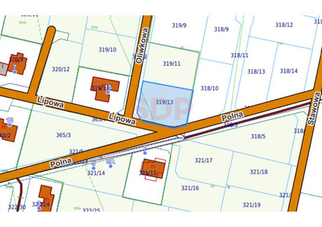 Działka na sprzedaż - Oliwkowa Domasław, Kobierzyce, Wrocławski, 1050 m², 610 000 PLN, NET-37827