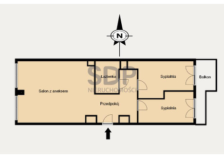 Mieszkanie na sprzedaż - Pl. Dominikański Stare Miasto, Wrocław, 73,55 m², 1 838 000 PLN, NET-34013