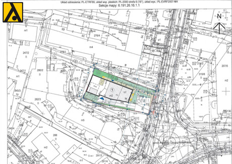 Działka na sprzedaż - Toruń, Toruń M., 751,8 m², 1 845 000 PLN, NET-AGO-GS-6427