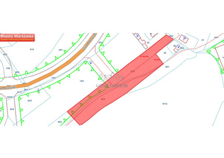 Działka na sprzedaż - Mokotów, Warszawa, Warszawa M., 3608 m², 8 000 000 PLN, NET-EMP-GS-6307