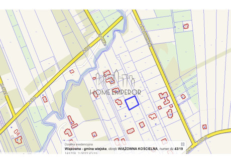 Działka na sprzedaż - Duchnowska Wiązowna Kościelna, Wiązowna, Otwocki, 1000 m², 325 000 PLN, NET-EMP-GS-9351