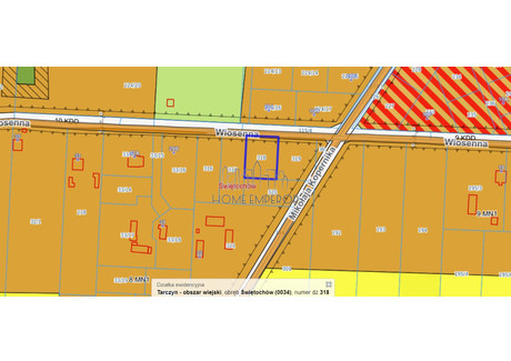 Działka na sprzedaż - Wiosenna Świętochów, Tarczyn, Piaseczyński, 1090 m², 220 000 PLN, NET-EMP-GS-9483