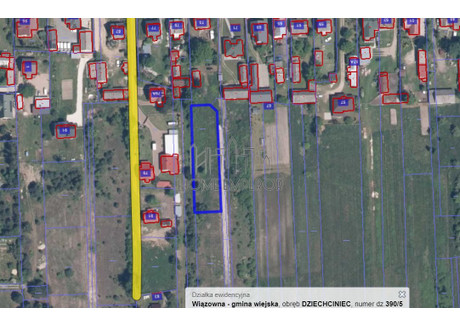 Działka na sprzedaż - Ziołowa Dziechciniec, Wiązowna, Otwocki, 1500 m², 200 000 PLN, NET-EMP-GS-9360