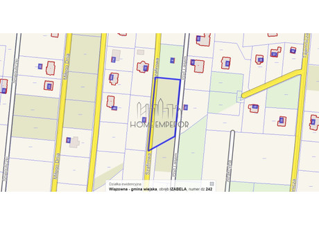 Działka na sprzedaż - Szafirowa Izabela, Wiązowna, Otwocki, 2880 m², 864 000 PLN, NET-EMP-GS-9359