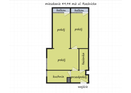 Mieszkanie na sprzedaż - Rzeźnicka Śródmieście, Gdańsk, 49,94 m², 699 999 PLN, NET-143926