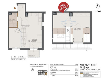 Mieszkanie na sprzedaż - Bieżanów Bieżanów-Prokocim, Bieżanów, Kraków, Kraków M., 64,76 m², 821 804 PLN, NET-BS2-MS-295762