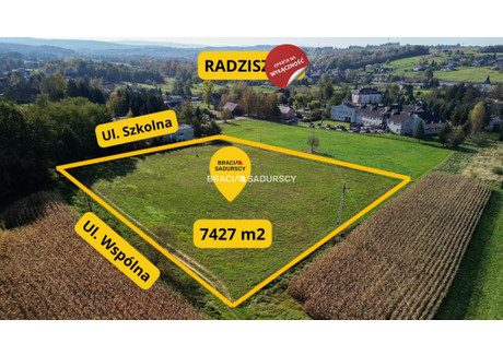 Działka na sprzedaż - Szkolna Radziszów, Skawina, Krakowski, 7427 m², 2 225 000 PLN, NET-BS3-GS-304285