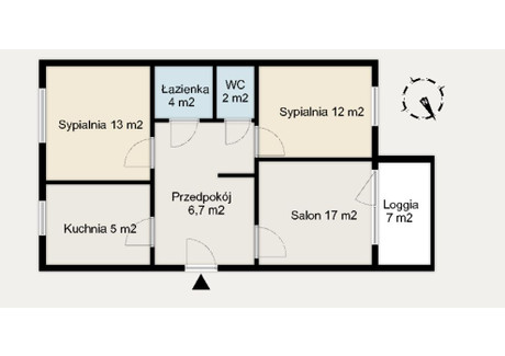 Mieszkanie na sprzedaż - Franciszka Kawy Bemowo Lotnisko, Bemowo, Warszawa, 59,7 m², 870 000 PLN, NET-SDP795438