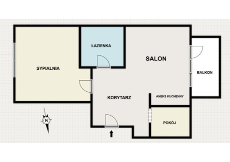 Mieszkanie na sprzedaż - Świderska Białołęka Tarchomin, Białołęka, Warszawa, 45,95 m², 771 960 PLN, NET-SDP552637