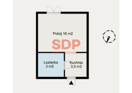 Mieszkanie na sprzedaż - Geodetów Ochota Szczęśliwice, Ochota, Warszawa, 24,5 m², 495 000 PLN, NET-SDP249591