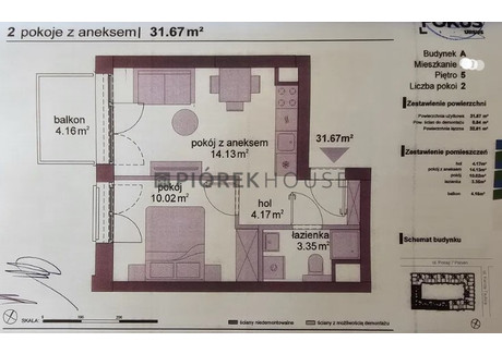 Mieszkanie na sprzedaż - Posag 7 Panien Ursus, Warszawa, 31,67 m², 577 000 PLN, NET-65083/6624/OMS