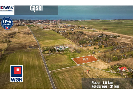 Działka na sprzedaż - Piaskowa Gąski, Mielno (gm.), Koszaliński (pow.), 3000 m², 619 000 PLN, NET-22844