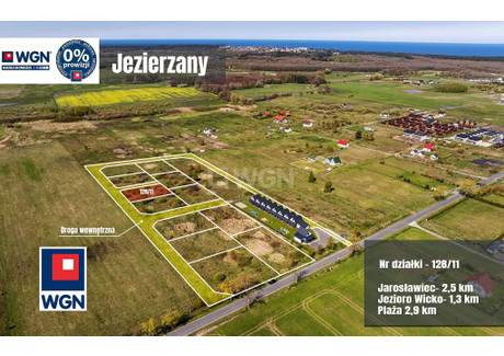 Działka na sprzedaż - Nadmorska Jezierzany, Postomino (Gm.), Sławieński (Pow.), 802 m², 129 000 PLN, NET-22542