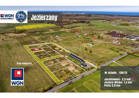 Działka na sprzedaż - Nadmorska Jezierzany, Postomino, Sławieński, 790 m², 124 000 PLN, NET-22543
