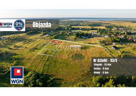 Działka na sprzedaż - Złota Objazda, Ustka (Gm.), Słupski (Pow.), 3000 m², 264 000 PLN, NET-22793