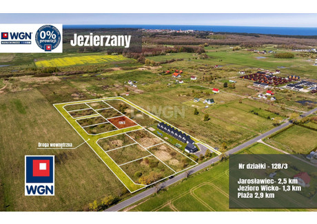 Działka na sprzedaż - Nadmorska Jezierzany, Postomino (Gm.), Sławieński (Pow.), 850 m², 129 000 PLN, NET-22426