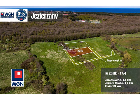 Działka na sprzedaż - Jezierzany, Postomino (Gm.), Sławieński (Pow.), 3000 m², 109 000 PLN, NET-22403