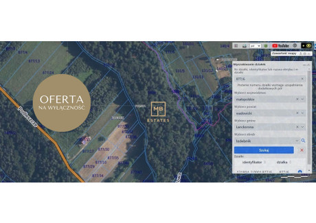 Działka na sprzedaż - Podleszcze Izdebnik, Lanckorona, Wadowicki, 2000 m², 299 000 PLN, NET-42/15990/OGS