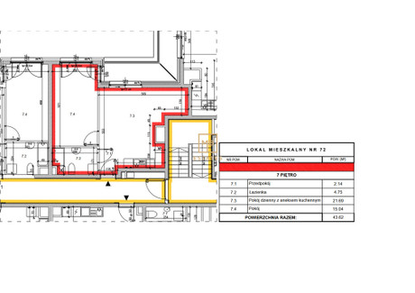 Mieszkanie na sprzedaż - Aleja Kijowska Kraków-Krowodrza, Kraków, 43,62 m², 950 000 PLN, NET-1962/15990/OMS