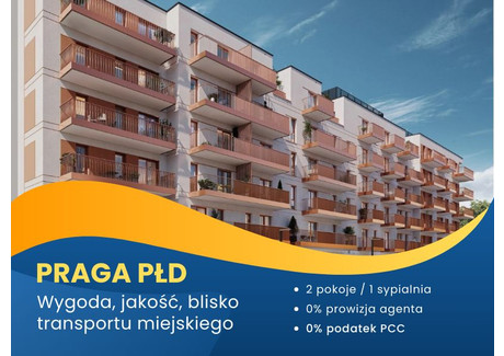 Mieszkanie na sprzedaż - Podskarbińska Praga-Południe Grochów, Praga-Południe, Warszawa, 37,96 m², 699 200 PLN, NET-152916