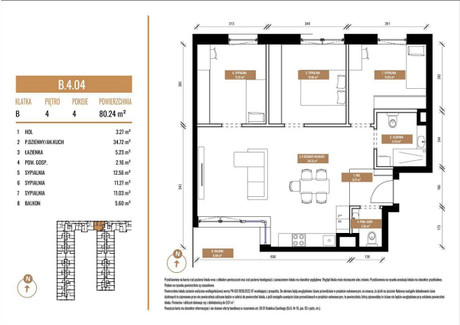 Mieszkanie na sprzedaż - Przemysłowa Centrum, Katowice, 80,24 m², 938 808 PLN, NET-122301