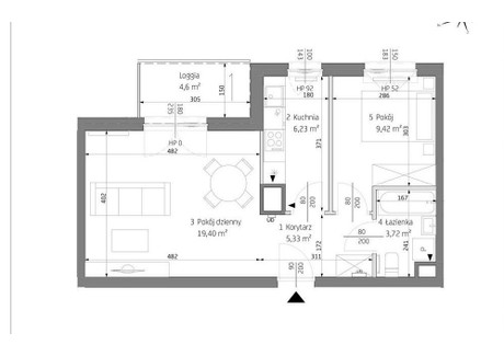 Mieszkanie na sprzedaż - Lazurowa Bemowo, Warszawa, Bemowo, Warszawa, 39,81 m², 700 000 PLN, NET-224537