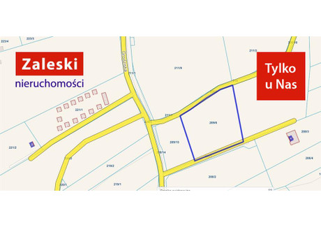 Działka na sprzedaż - Grodziska Chmielno, Kartuski, 5992 m², 1 797 600 PLN, NET-ZA016644