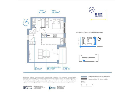 Mieszkanie na sprzedaż - Silnikowa Ursus, Warszawa, 45,7 m², 692 500 PLN, NET-119719/3877/OMS