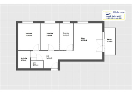 Mieszkanie na sprzedaż - Bemowo, Warszawa, 61,38 m², 871 578 PLN, NET-119921/3877/OMS