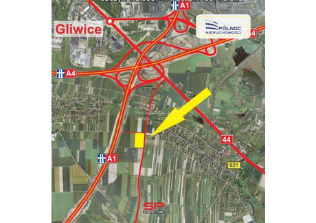Działka na sprzedaż - Graniczna Sośnica, Gliwice, 23 243 m², 4 532 385 PLN, NET-40312/3877/OGS
