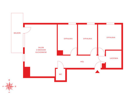 Mieszkanie na sprzedaż - Podskarbińska Praga-Południe, Warszawa, Praga-Południe, Warszawa, 81,23 m², 1 307 767 PLN, NET-PH316946