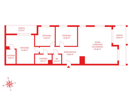 Mieszkanie na sprzedaż - Postępu Mokotów, Warszawa, Mokotów, Warszawa, 113,45 m², 1 971 874 PLN, NET-PH738016