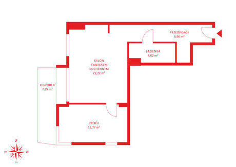 Mieszkanie na sprzedaż - Cygańska Góra Suchanino, Gdańsk, 49,17 m², 833 869 PLN, NET-PH569969