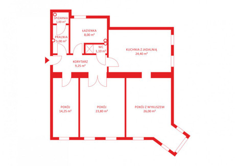 Mieszkanie na sprzedaż - Łąkowa Dolne Miasto, Gdańsk, 113,83 m², 1 058 000 PLN, NET-PH924635