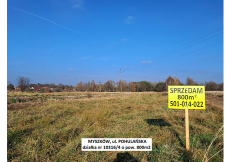 Działka na sprzedaż - Pohulańska Myszków, Myszkowski (Pow.), 800 m², 79 000 PLN, NET-Myszk_800