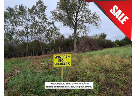 Działka na sprzedaż - Podmiejska Włodowice, Zawierciański (pow.), 890 m², 116 000 PLN, NET-Wlodowice_890