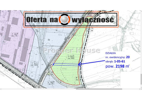 Działka na sprzedaż - Mokotów, Warszawa, 2198 m², 363 000 PLN, NET-GS-54609