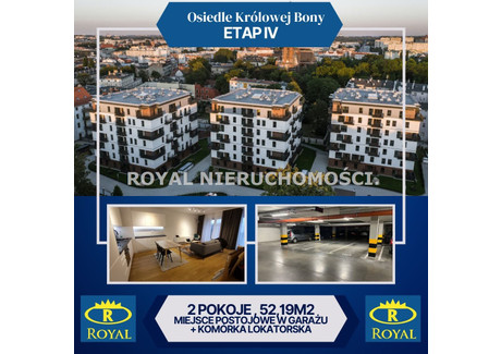 Mieszkanie na sprzedaż - Górnych Wałów Centrum, Gliwice, Gliwice M., 52,19 m², 742 000 PLN, NET-RYL-MS-9008