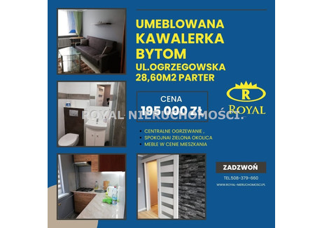Mieszkanie na sprzedaż - Orzegowska Szombierki, Bytom, Bytom M., 28,6 m², 195 000 PLN, NET-RYL-MS-8900