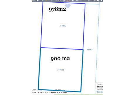 Działka na sprzedaż - Stanisławów, Miński, 1316 m², 131 600 PLN, NET-274/3992/OGS