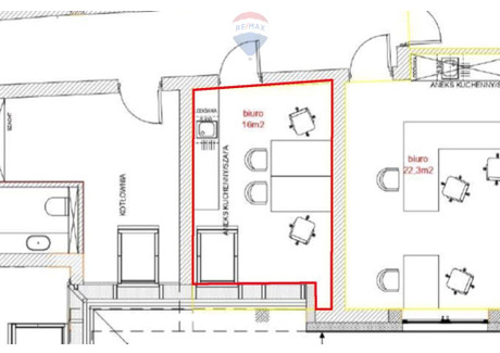 Biuro do wynajęcia - Nowy Targ, Nowotarski, 16 m², 1000 PLN, NET-487/2680/OLW