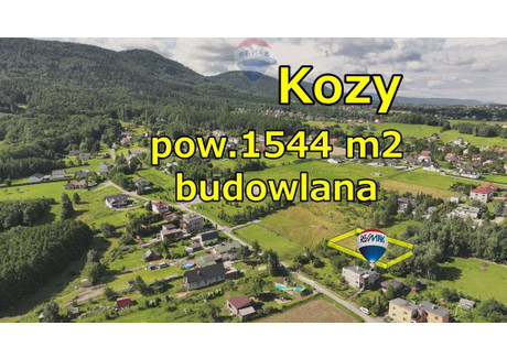 Działka na sprzedaż - Kozy, Bielski, 1544 m², 185 000 PLN, NET-5552/3123/OGS