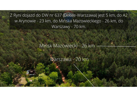 Działka na sprzedaż - Ignacego Paderewskiego Rynia, Dobre, Miński, 4461 m², 240 000 PLN, NET-603/3992/OGS