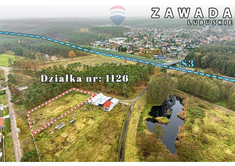 Działka na sprzedaż - Zawada-Kożuchowska Zielona Góra, 2537 m², 479 700 PLN, NET-157/9148/OGS