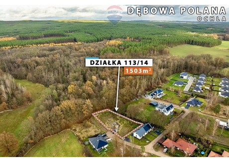 Działka na sprzedaż - Ochla-Dębowa Polana Ochla, Zielona Góra, 1503 m², 390 000 PLN, NET-165/9148/OGS